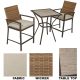 L-BS1147SST-A 3PC CLAREMONT BISTRO SET