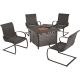 173-383-5GFP-V2 5PC TAHITI FIRE CHAT SET