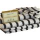 BLK STRIPE KITCHEN TOWEL