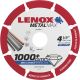 4-1/2in Segmented Metal,  Dry Cut Diamond Blade Lenox 1972921
