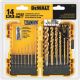 14PC TITANIUM BIT SET
