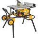 Table Saw 10in C/W Rolling Stand 15 AMP  DeWalt DWE7491RS