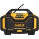 20V Jobsite Bluetooth Radio Charger DeWalt DCR025