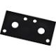3Inx1.3In Black H/D Mending Plate