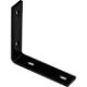 6.25In x 1.5In Blk H/D Corner Brace