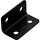 1.6In x 3In Blk H/D Wide Corner Brace