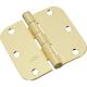 N830322 3-1/2IN PB 5/8RC DR HINGE
