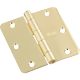 N830209 3-1/2IN PB 1/4RC DR HINGE
