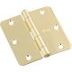N830211 3IN PB 1/4R DOOR HINGE