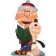 20209 32IN P/L CAROLING PEANUTS