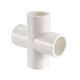 PVC Cross Tee Sani 4in NW