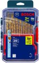 Drill Bit Set Tit 1/16in-1/2in 29PC Bosch TI29