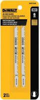 Jig Saw Blade 4in 6TPI T-Shk Wood 2pk DeWalt DW3753H2