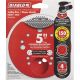 DCD050150H04G 4PK 5IN 150G SANDING DISC