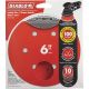DCD060100H10G 10PK 6IN100G SANDING DISC