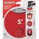 DCD050080P05G 5PK 5IN 80G PSA SAND DISC
