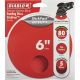 DCD060080P05G 5PK 6IN 80G PSA SAND DISC
