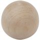 1-1/2INHARDWOOD BALL KNOB