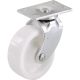 1-5/8In L/Duty Plastic Swivel Plate Caster 4Pk