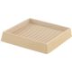 3X3INSQ ALMOND RUBBER CUP