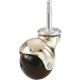 2In Ball Swivel Stem Caster 2Pk