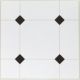 KD0304 12IN BLACK DIAMOND TILE