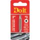 #3 2INSQ RECESS POWER BIT