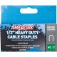301795 1/2IN RND CROWN STAPLE