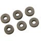 6PK 1/4INL FLAT WASHER