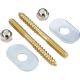 1/4in TOILET SCREW SET