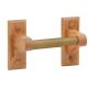 OAK TOILET PAPER HOLDER