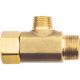 1/2X1/2X3/8 TEE ADAPTER
