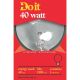 009326507712 40W CLR 3-1/8GLOBE BULB