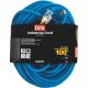 100FT 12/3 BLUE EXT CORD