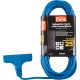 25FT16/3 BLU TRI TAP CORD