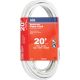 009326510675 20FT 16/3 WHITE EXT CORD
