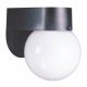 BLK OUTDOOR WALL FIXTURE