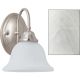 1 BULB BN WALK FIXTURE