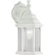 WHITE OUTDOOR FIXTURE