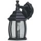 BLACK OUTDOOR FIXTURE