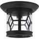 BLACK OUTDOOR LANTERN