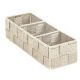 713501-BE BEIGE WOVEN STORAGE TRAY