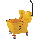 26-35QT Yellow Mop Bucket W/Wringer