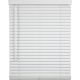 36In x 64In x 2In White Faux Wood C/Less Blind
