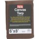 6X8-10OZ CANVAS TARP
