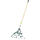 Best Garden 22 In. Steel Leaf Rake