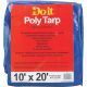 Tarpaulin Blue 10ft X 20ft