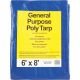Tarpaulin Blue 6ftx8ft