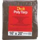 Tarpaulin Brown / Green 16ft X 20ft