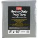 8X10 SLVR H/DUTY TARP